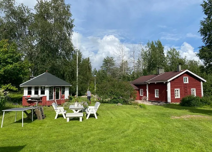 Alpstuga Laattajan Pirtti Vuokramoekki 1-5 Henkiloelle Hyrynsalmi